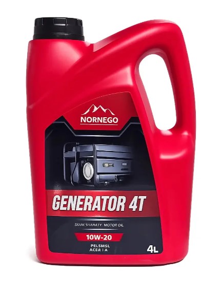 Моторна олива NORVEGO GENERATOR 4T 10W30 для генераторів 4л